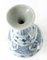Vaso cinese doppia zucca blu e bianca, XX secolo, Immagine 6
