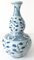 20th Century Chinese Chinoiserie Blue and White Double Gourd Vase, Image 5