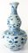 20th Century Chinese Chinoiserie Blue and White Double Gourd Vase, Image 4