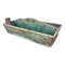 Trug in legno verde da fattoria, Immagine 1