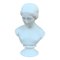 Sculpture Buste de Femme Vintage en Porcelaine de Parian en Porcelaine, 1960s 1