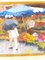 Peggy Kingsbury, Peinture Impressionniste Huile sur Panneau de Bois, Fin du 20ème Siècle, Encadrée 5