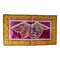 Panel chino de seda fina bordado con puños de bata, siglo XIX, Imagen 1