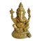 Vintage Ganesha Figur aus Messing 1