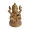 Kleine Vintage Ganesha Figur aus Messing 4