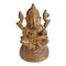Small Vintage Brass Ganesha Figure, Image 1