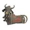 Toro Nandi antiguo de latón, Imagen 7