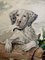 Mixed Breed Puppy Dog, 1950er, Aquarell auf Papier 1