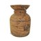 Vaso vintage in legno, India, metà del XX secolo, Immagine 3