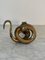 Vintage Brass Serpent Snake Candle Holder 8