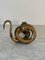 Vintage Brass Serpent Snake Candle Holder, Image 8