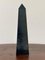 Neoclassical Marble Black and Gray Obelisk, Image 3