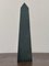Neoclassical Marble Black and Gray Obelisk 5