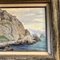 Mid-Century Modernist Seascape with Rocks, Painting, Framed 3