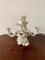 Italian Neoclassical White Porcelain Four-Arm Candelabra with Putti 10