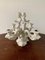 Italian Neoclassical White Porcelain Four-Arm Candelabra with Putti 5