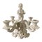 Italian Neoclassical White Porcelain Four-Arm Candelabra with Putti, Image 1
