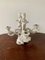 Italian Neoclassical White Porcelain Four-Arm Candelabra with Putti 6