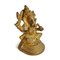 Estatua de Ganesha antigua pequeña de latón, Imagen 2