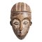Máscara tribal vintage de madera tallada, Imagen 1