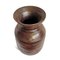 Vintage Rustic Carved Wood Pot India, Image 2