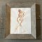 Desnudo femenino, Sin título, Años 70, Acuarela sobre papel, Enmarcado, Imagen 4