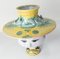 Mid-Century Danish Modern Faience Ceramic Potpourri Face Bowl by Bjorn Wiinblad, 1985 2