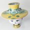 Mid-Century Danish Modern Faience Ceramic Potpourri Face Bowl by Bjorn Wiinblad, 1985, Image 2