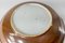 17th Century Chinese Blue and White Cafe-Au-Lait Glazed Plate 10