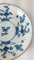17th Century Chinese Blue and White Cafe-Au-Lait Glazed Plate 3