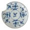 17th Century Chinese Blue and White Cafe-Au-Lait Glazed Plate 1