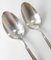 19th Century French Silverplate Spoons by Brille Paris, Set of 2 3