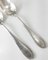 19th Century French Silverplate Spoons by Brille Paris, Set of 2 4