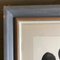 E. J. Hartmann, Abstract Portrait, 1970s, Painting on Paper, Framed 6