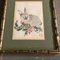 Rabbit, 1960s, Watercolor on Paper, Framed 2