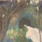 Nudo femminile impressionista in un paesaggio, anni '70, pittura, Immagine 5