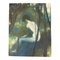 Nudo femminile impressionista in un paesaggio, anni '70, pittura, Immagine 1