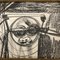 Outsider Abstract, Disegno a carboncino, anni '70, Con cornice, Immagine 2