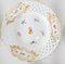Platos de almuerzo de porcelana Meissen reticulados de 8 1/8, siglo XIX. Juego de 6, Imagen 6