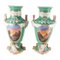 19th Century Paris Emerald Green Vases, Set of 2, Image 1