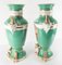 19th Century Paris Emerald Green Vases, Set of 2 10