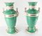 19th Century Paris Emerald Green Vases, Set of 2 8