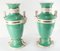 19th Century Paris Emerald Green Vases, Set of 2, Image 8