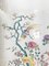 Chinesischer Kanton Peking Emaille Teller, 19. Jh. mit Fliegenschnäppern und Blumen 4