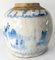 Vaso di zenzero blu e bianco astratto, Cina, XIX secolo, Immagine 5
