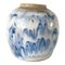 19th Century Chinese Abstract Blue and White Ginger Jar 1