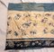 19th Century Chinese Blue Silk Embroidered Chinoiserie Panel 11