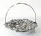 Early 20th Century Sterling Silver Basket with Leaf and Berry Design, Image 4