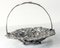 Early 20th Century Sterling Silver Basket with Leaf and Berry Design, Image 2