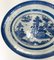18th Century Chinese Chinoiserie Blue and White Nanking Platter Tray, Image 2